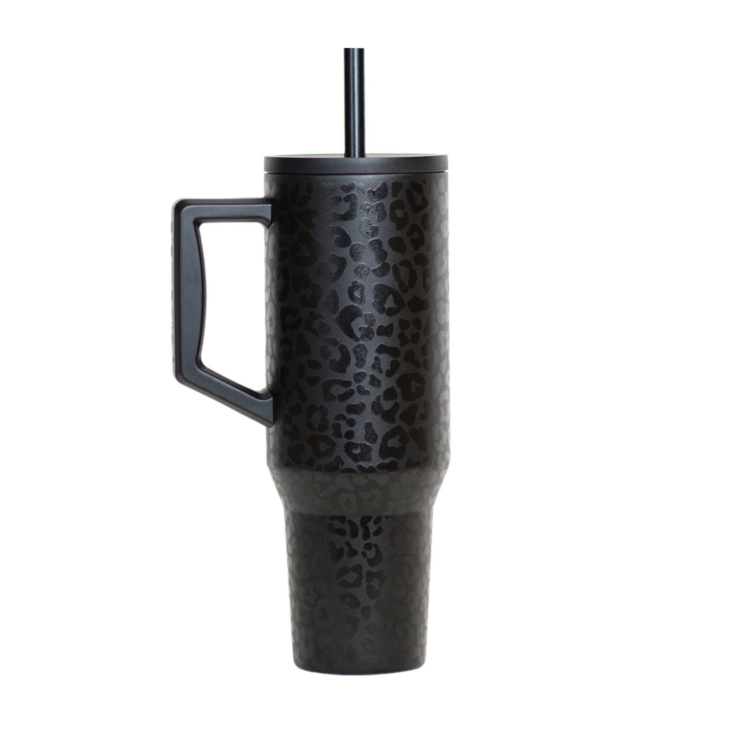 Elemental - Commuter 40oz Tumbler - Black Leopard