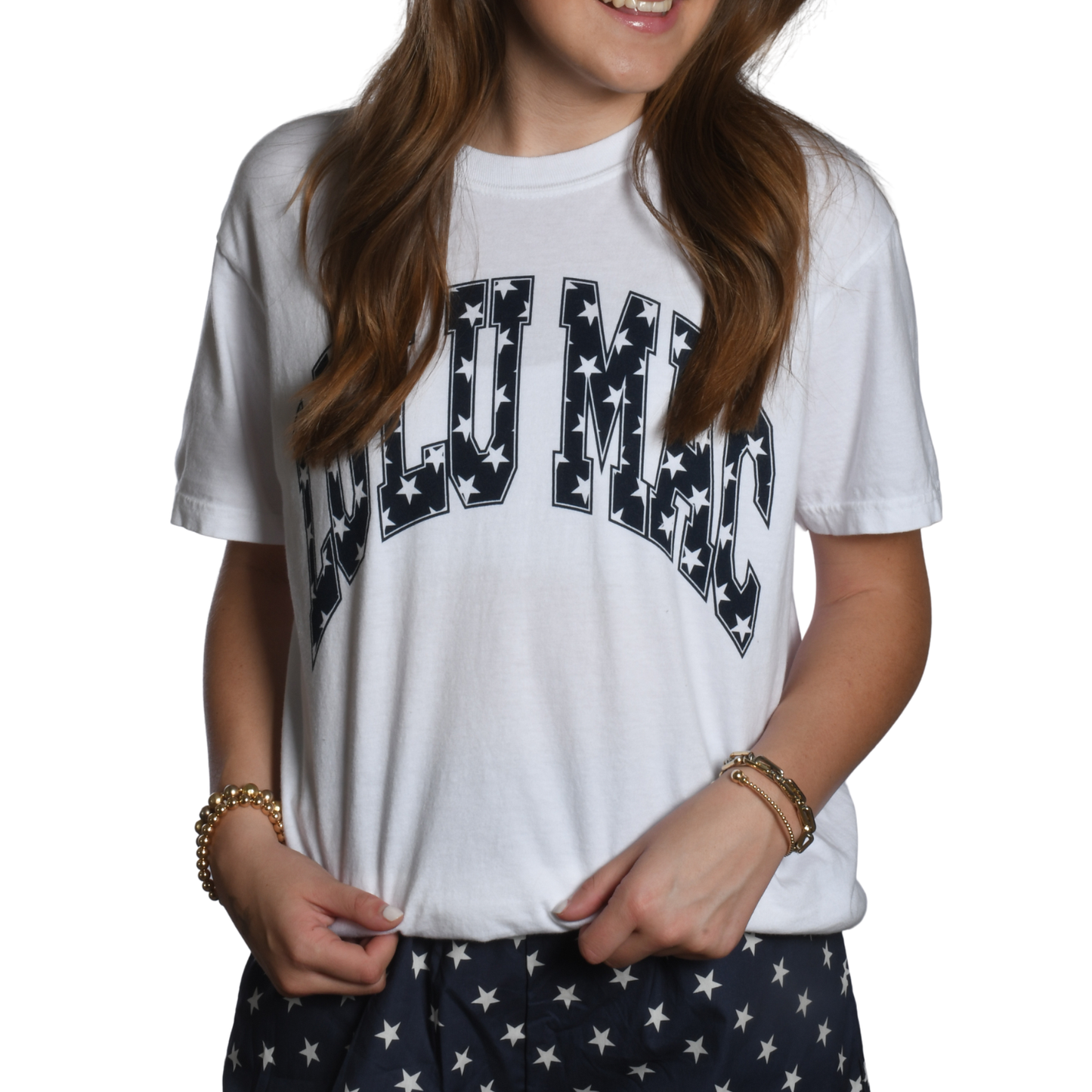 Girlie Girl Originals - LM-STAR-1000 NAVY COMFORT COLOR TEE