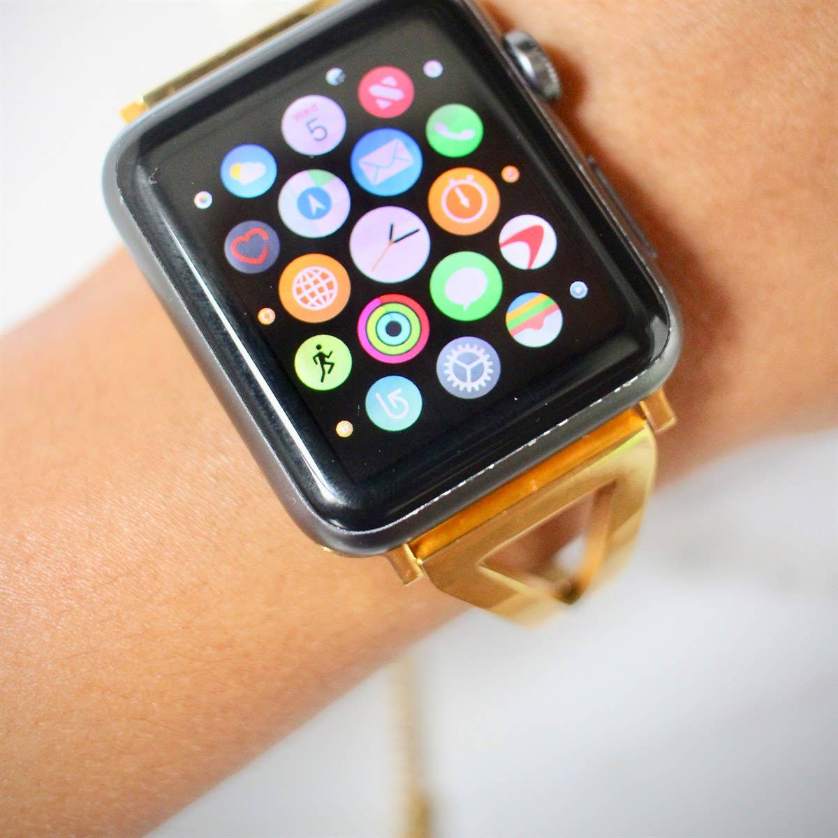 ShopTrendsNow - Cuff Bangle Bracelet Apple Watch Bands