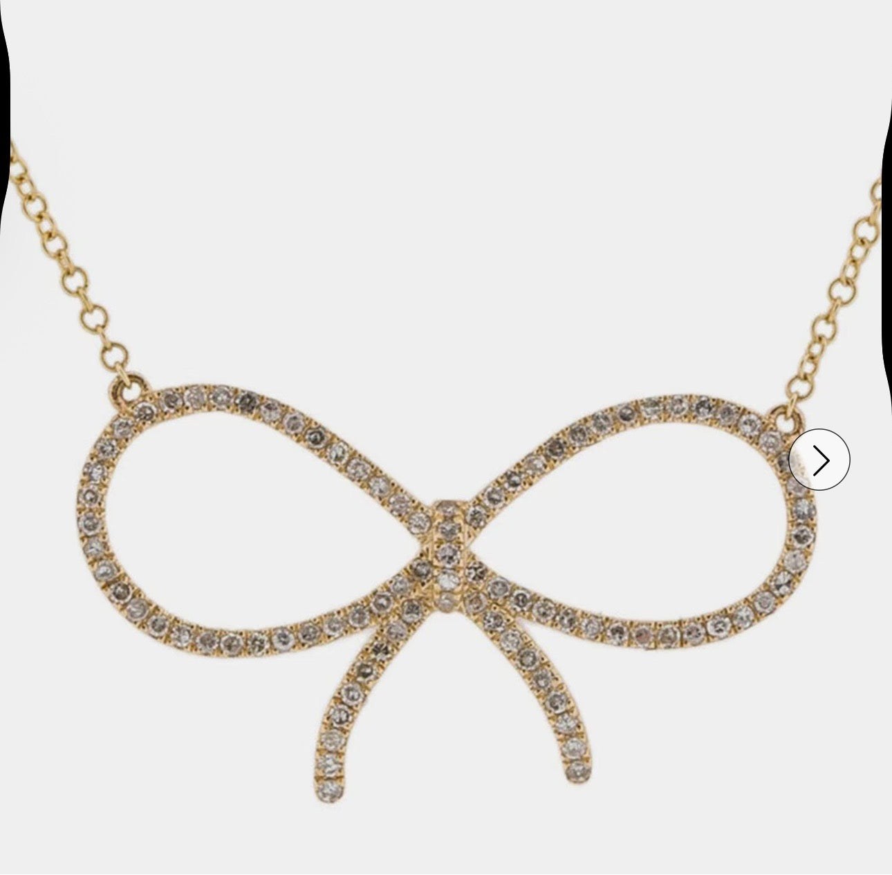 The Éternelle Bow Necklace
