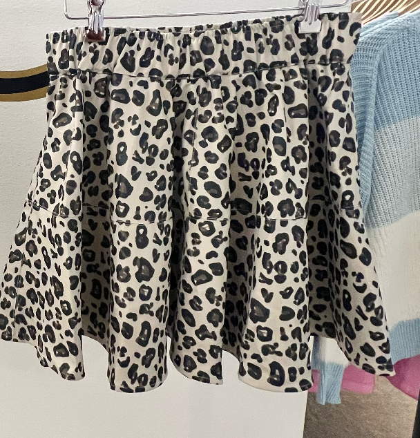 CC Animal Print Skirt