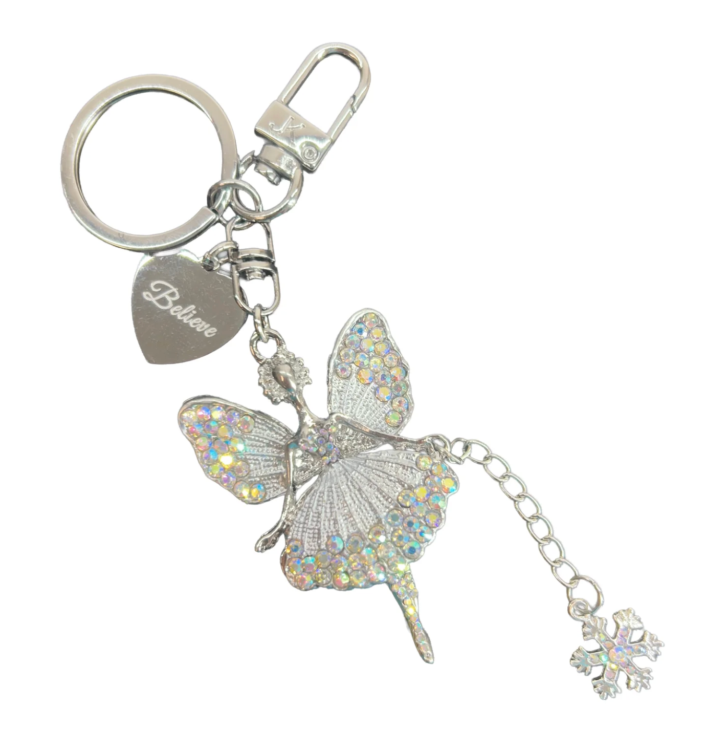 Angel Frost Purse Charm/Keychain