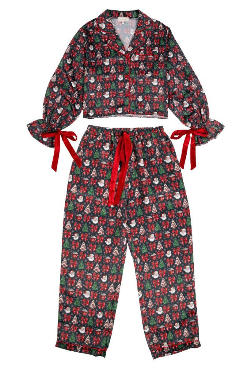 Simply Southern Santa Bow Pajamas