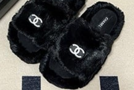 CC Inspired Luxury slippers