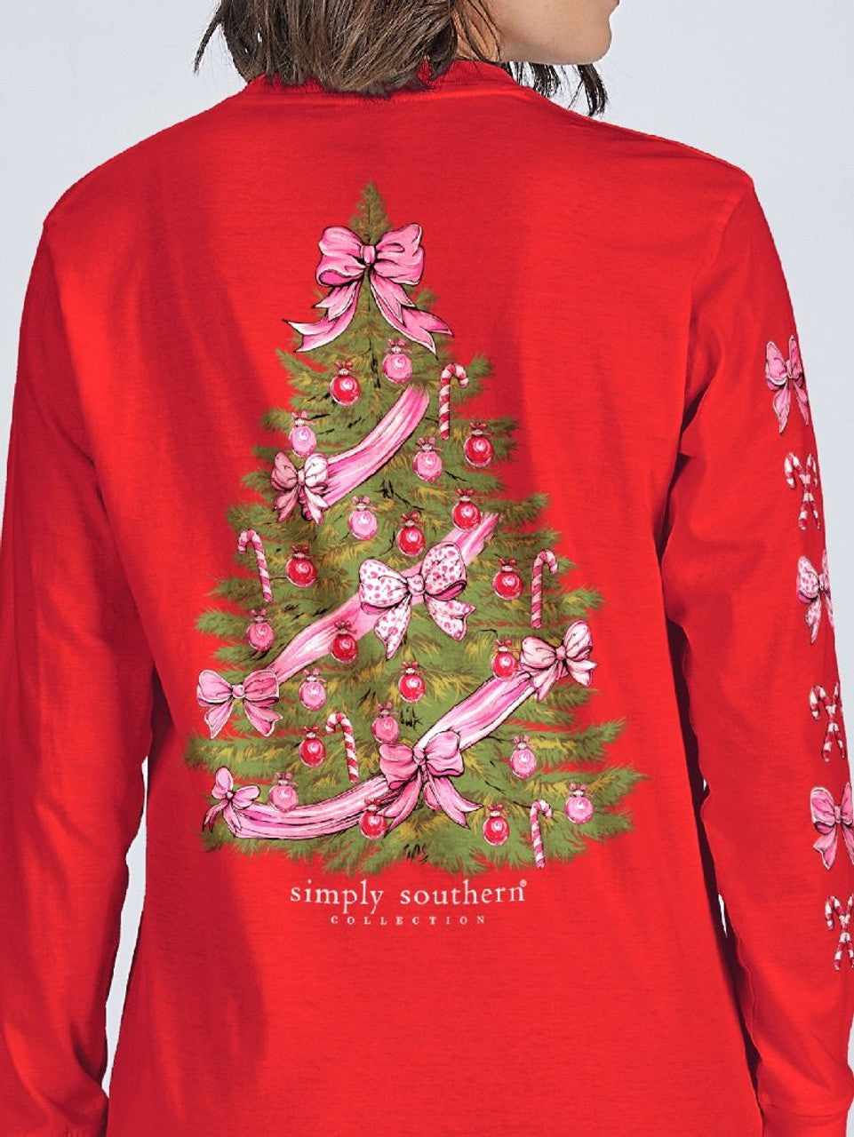 Long Sleeve Christmas Tree T-Shirt