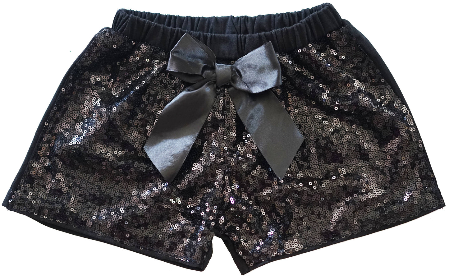 Wenchoice - Black Sequins Bow Shorts