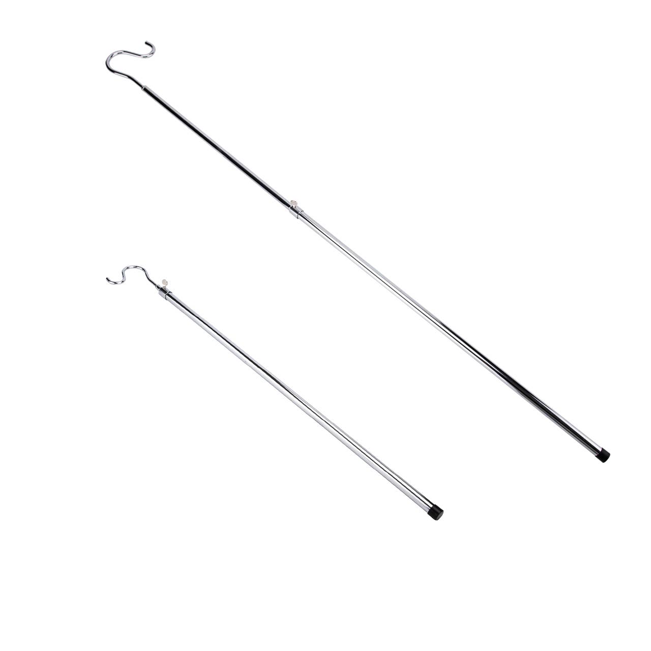 Store Supply Warehouse - Adjustable Reach Garment Hook  - Adjusts Up To 5 Feet