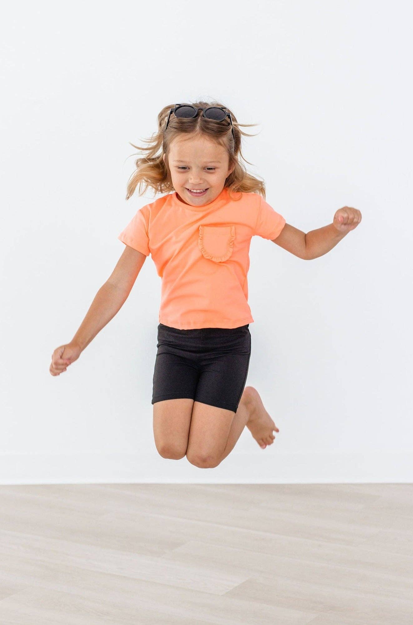 Mila & Rose - Black Twirl Shorts