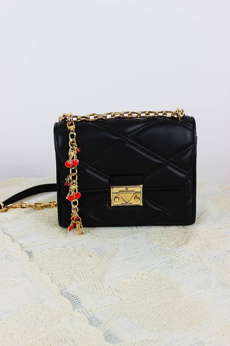 Leto Accessories - Cherry Bag Charm Strap – Adjustable Crossbody Chain