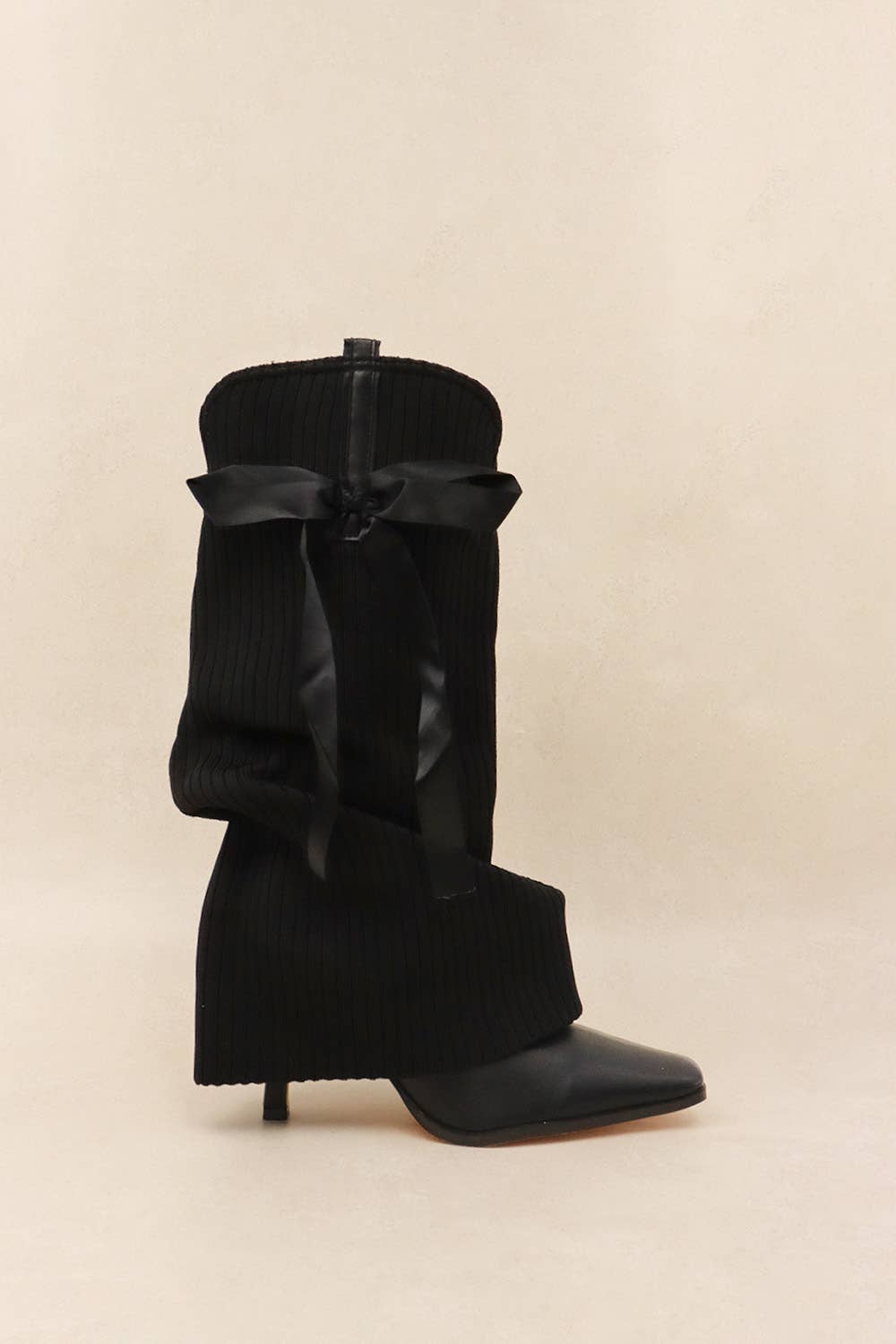 Luxe Knit Slouch Boot