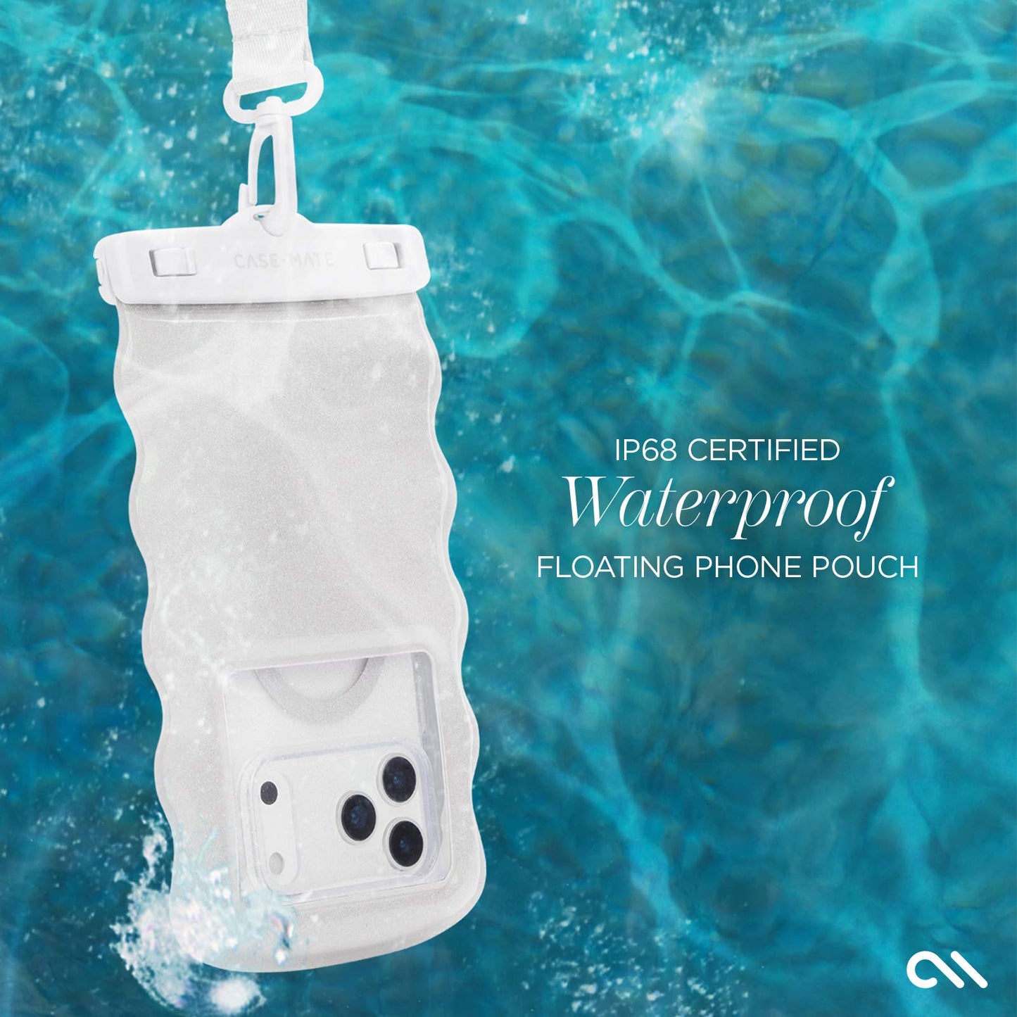 Case-Mate - Case-Mate Wavy Waterproof Floating Phone Pouch
