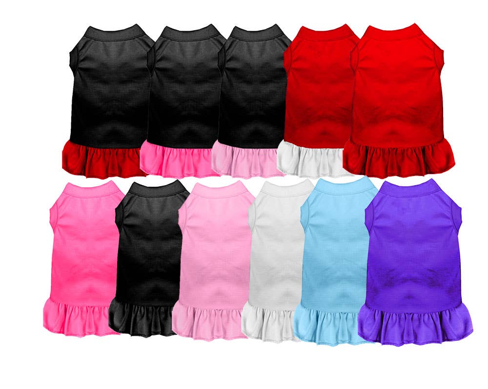 Mirage Pet Products - Plain (Blank) Dog Dresses