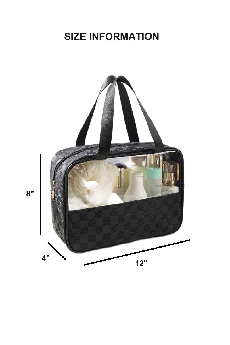Checkered travel Bag