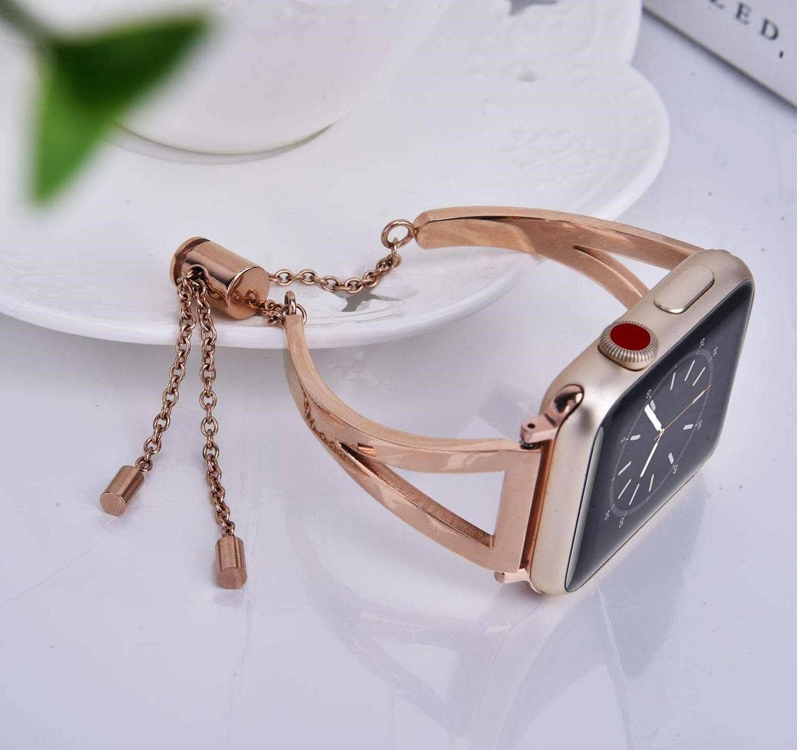 ShopTrendsNow - Cuff Bangle Bracelet Apple Watch Bands
