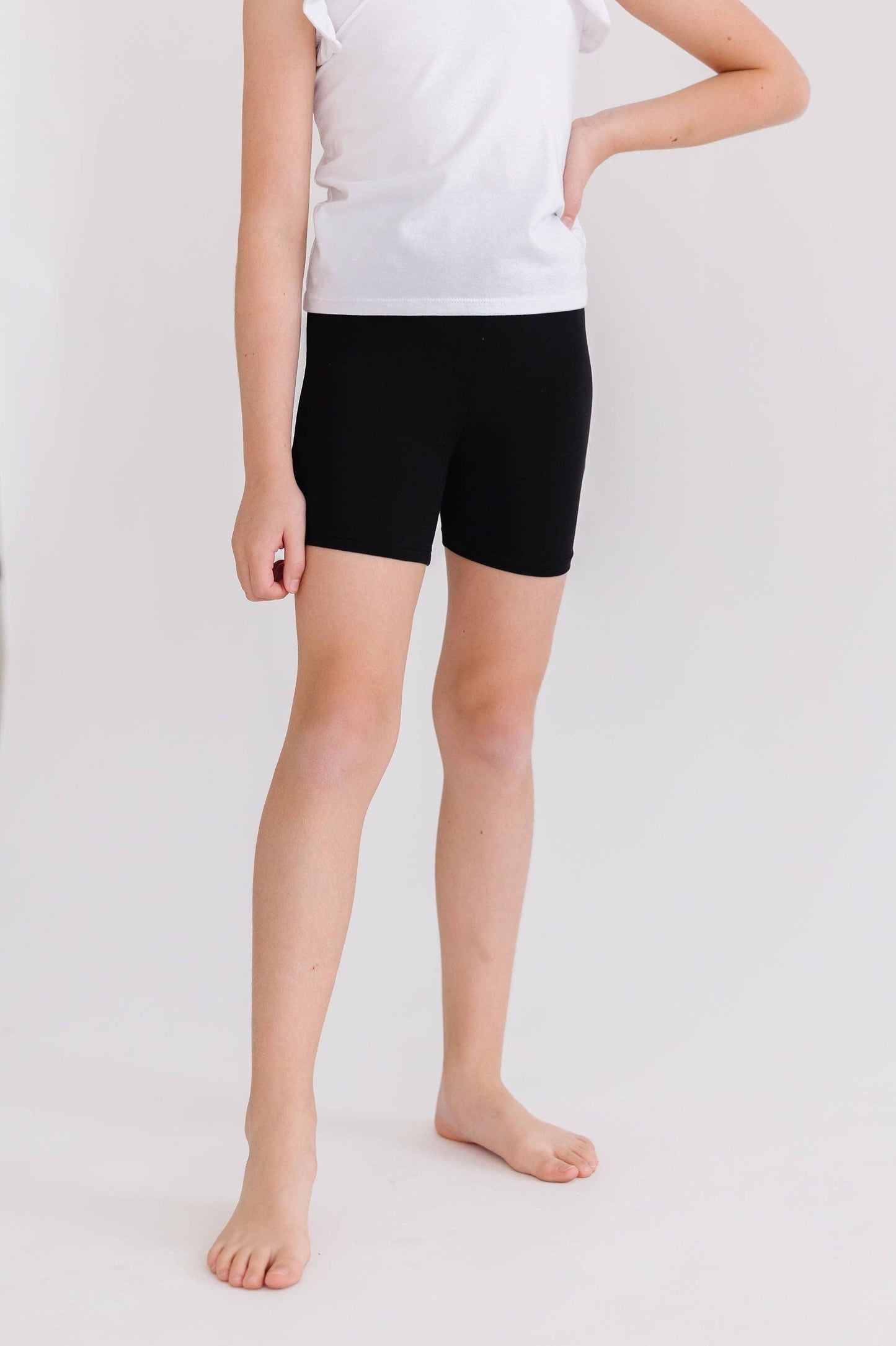 Mila & Rose - Black Twirl Shorts
