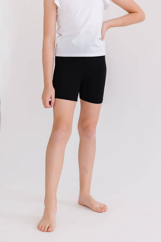 Mila & Rose - Black Twirl Shorts
