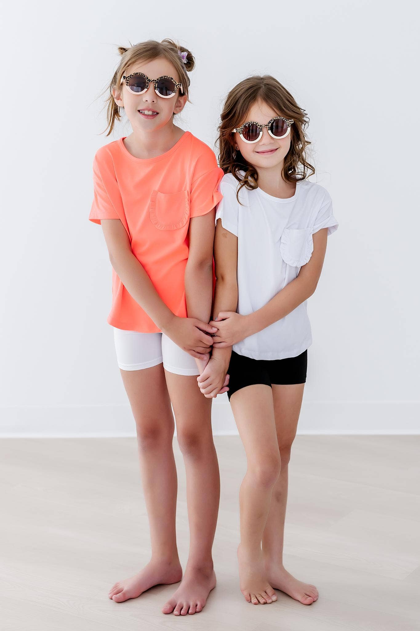 Mila & Rose - Black Twirl Shorts