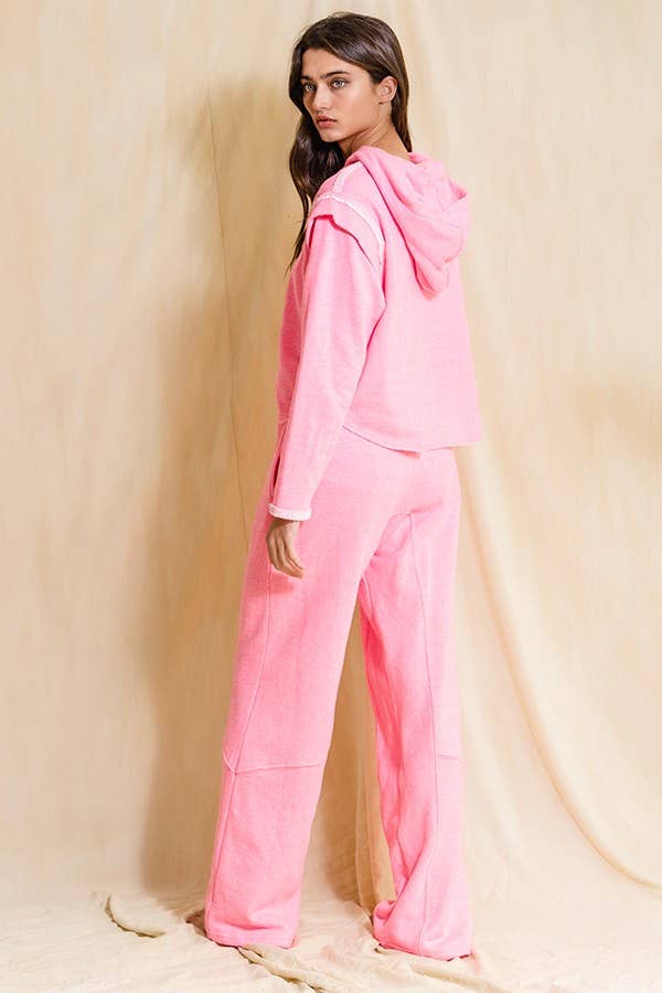 Elastic Banded Waist Lounge  Pants