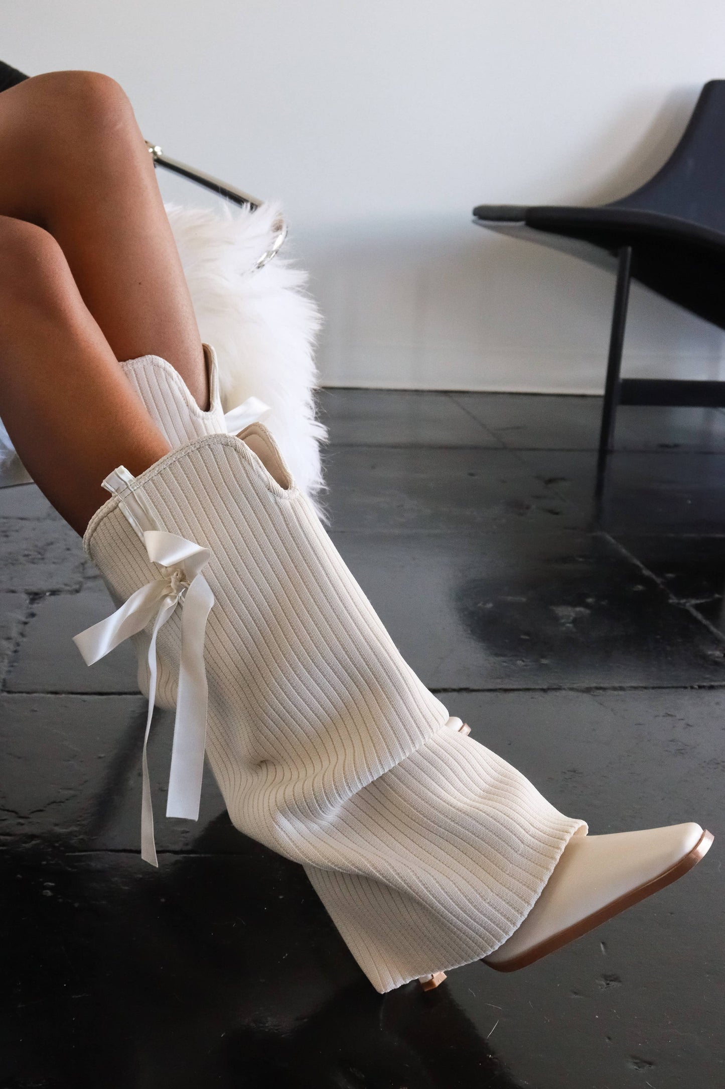 Luxe Knit Slouch Boot