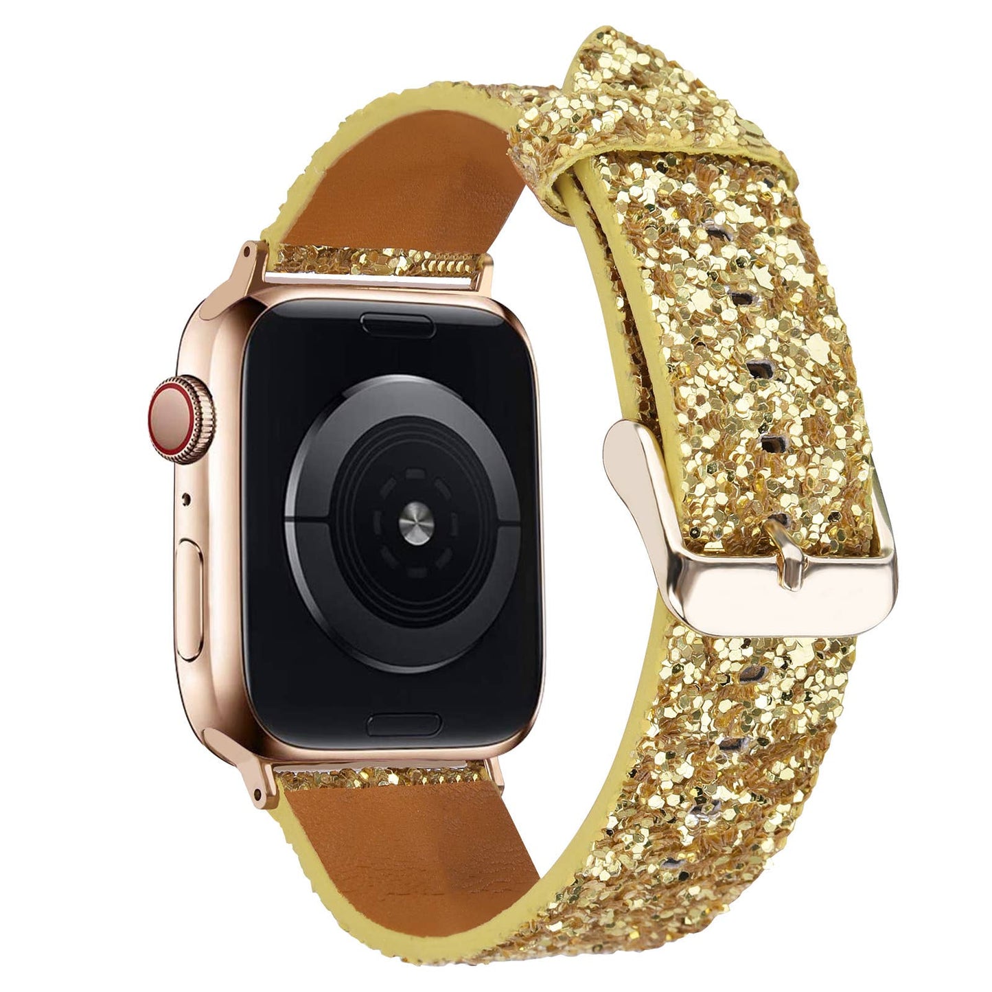 ShopTrendsNow - Shiny Glitter Leather Apple Watch Party Band New Years