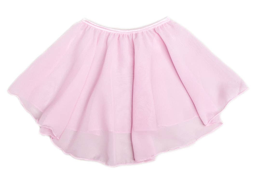 Wenchoice - Baby Pink Chiffon Hi-Low Skirt