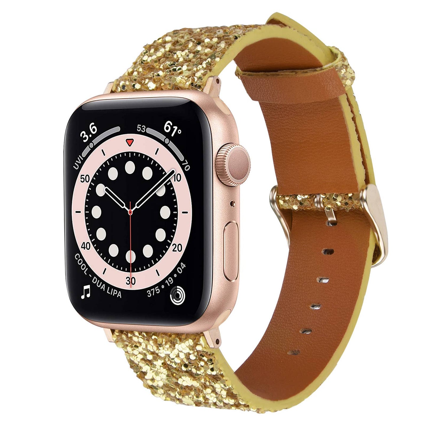 ShopTrendsNow - Shiny Glitter Leather Apple Watch Party Band New Years