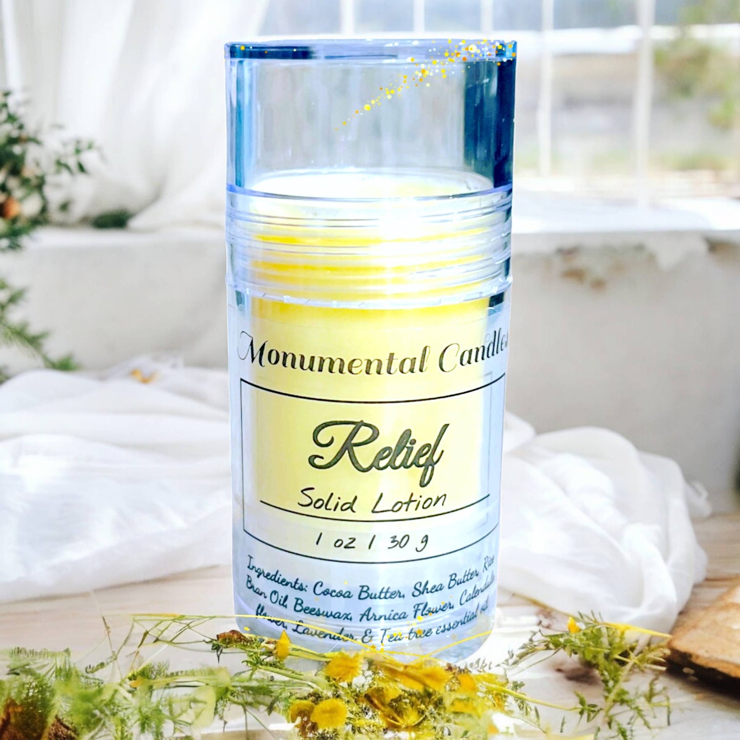 Monumental Candles LLC - Relief Eczema Lotion Stick