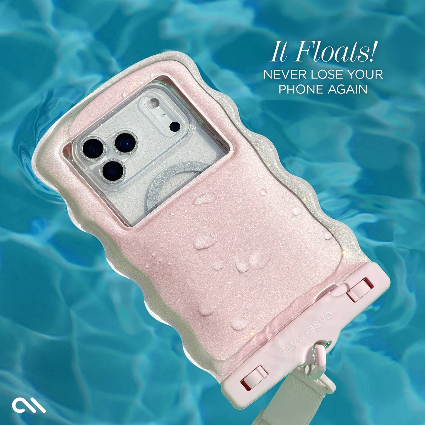 Case-Mate - Case-Mate Wavy Waterproof Floating Phone Pouch