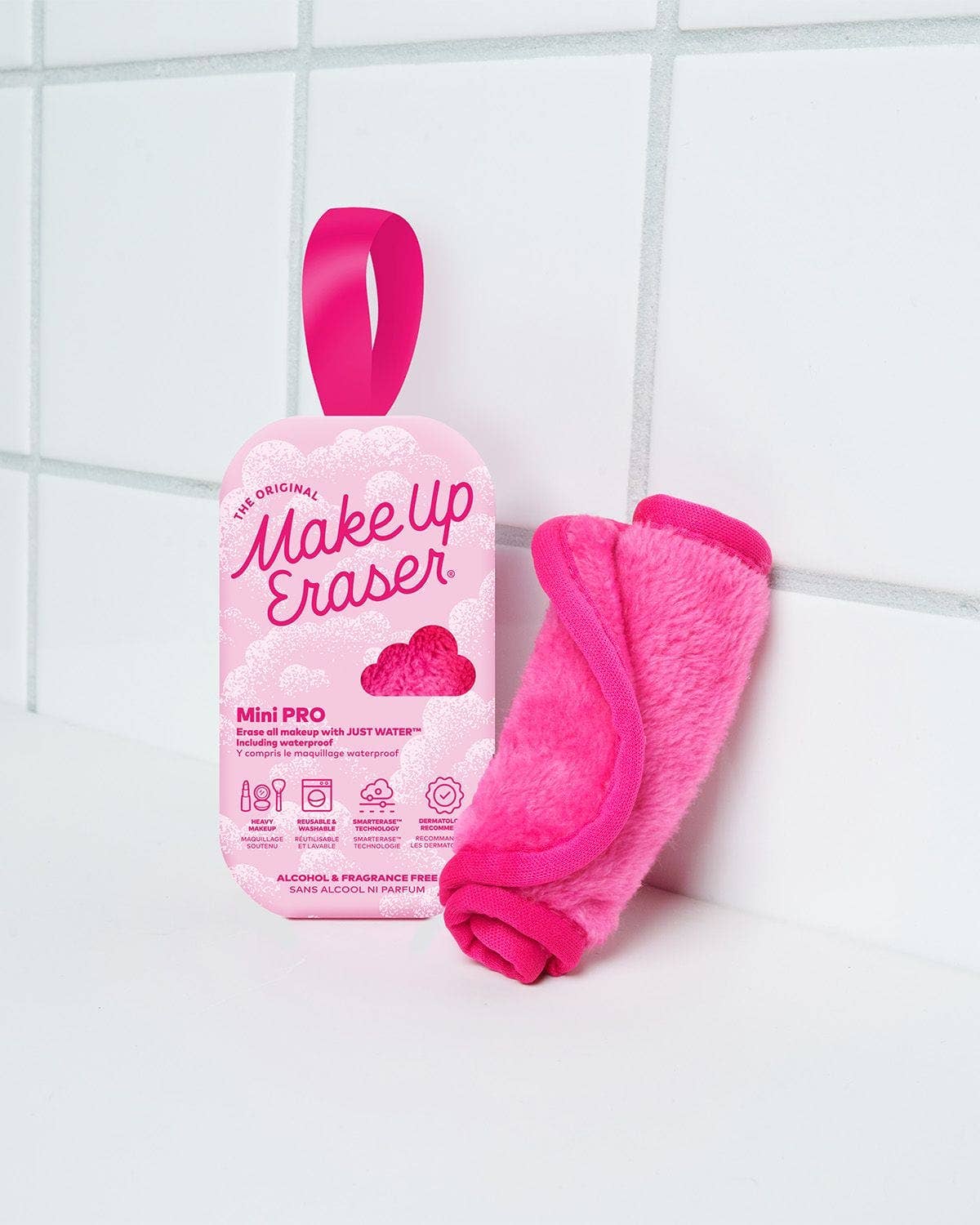 The Original MakeUp Eraser - Pink Mini MakeUp Eraser PRO