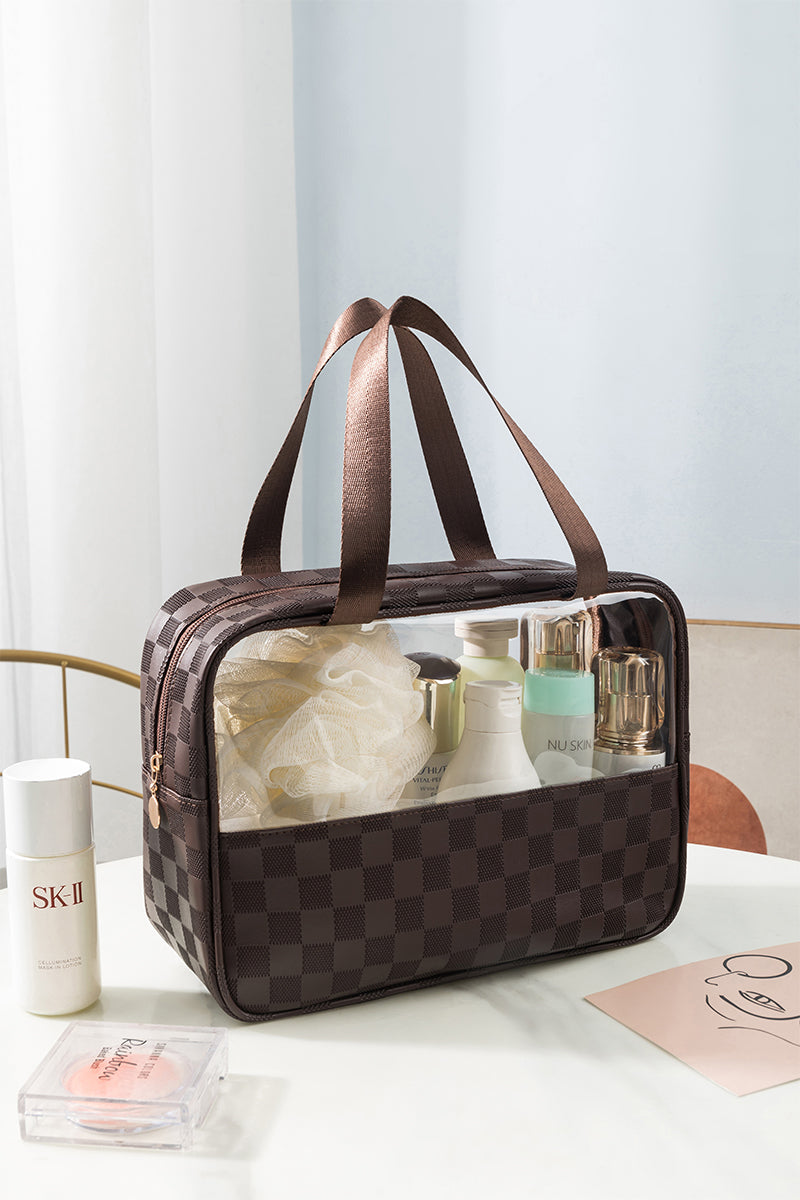 Checkered travel Bag