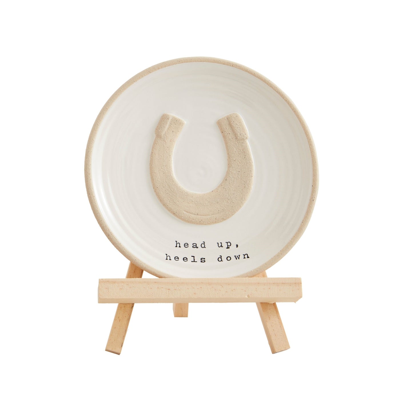 Farm Horseshoe Plate Stand