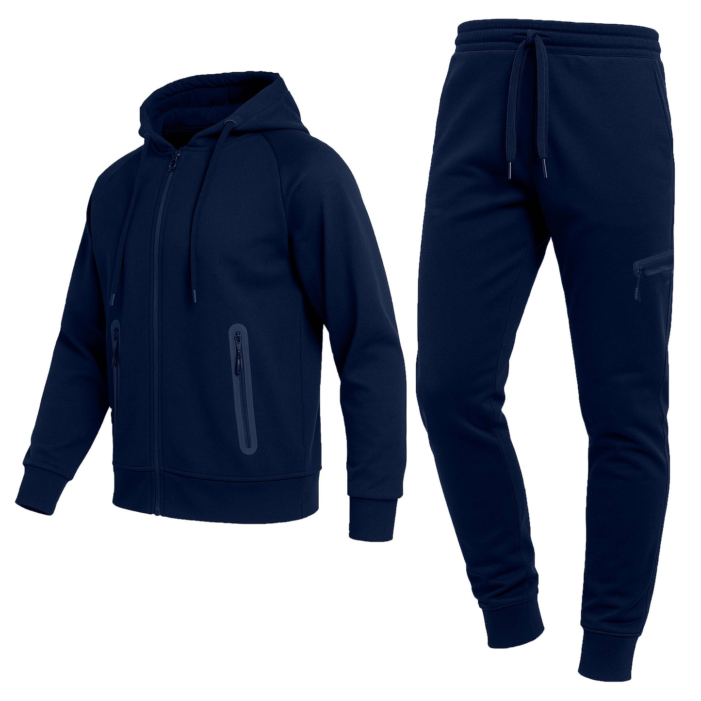 Galaxy By Harvic - 2-Piece Men's Tech Fleece Hoodie & Jogger Set (S-3XL)