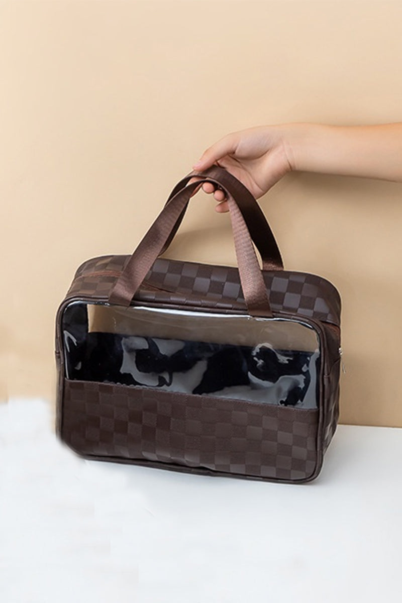 Checkered travel Bag