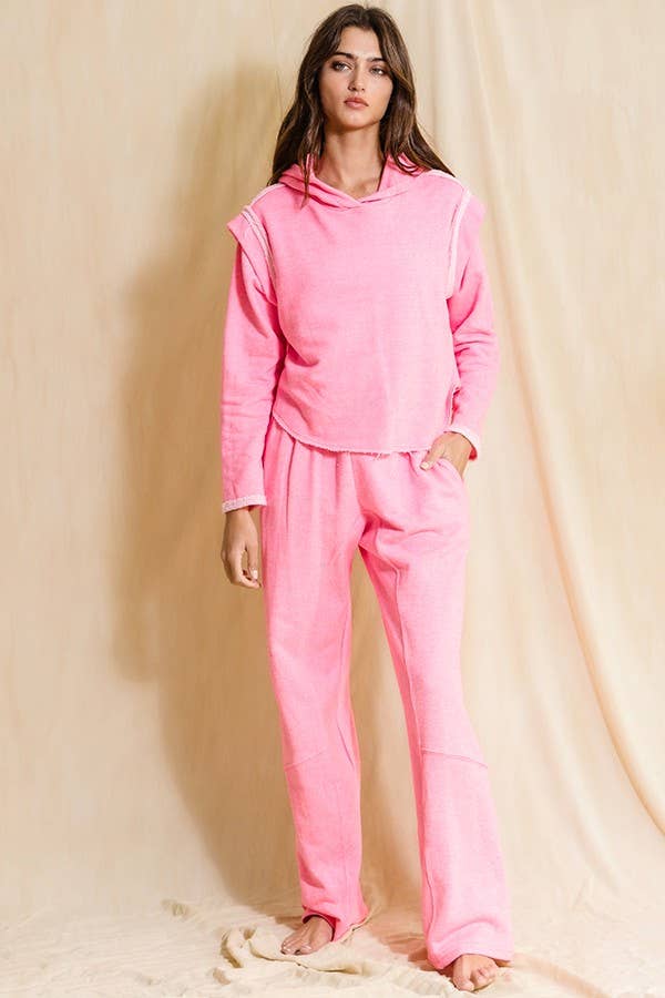 Elastic Banded Waist Lounge  Pants