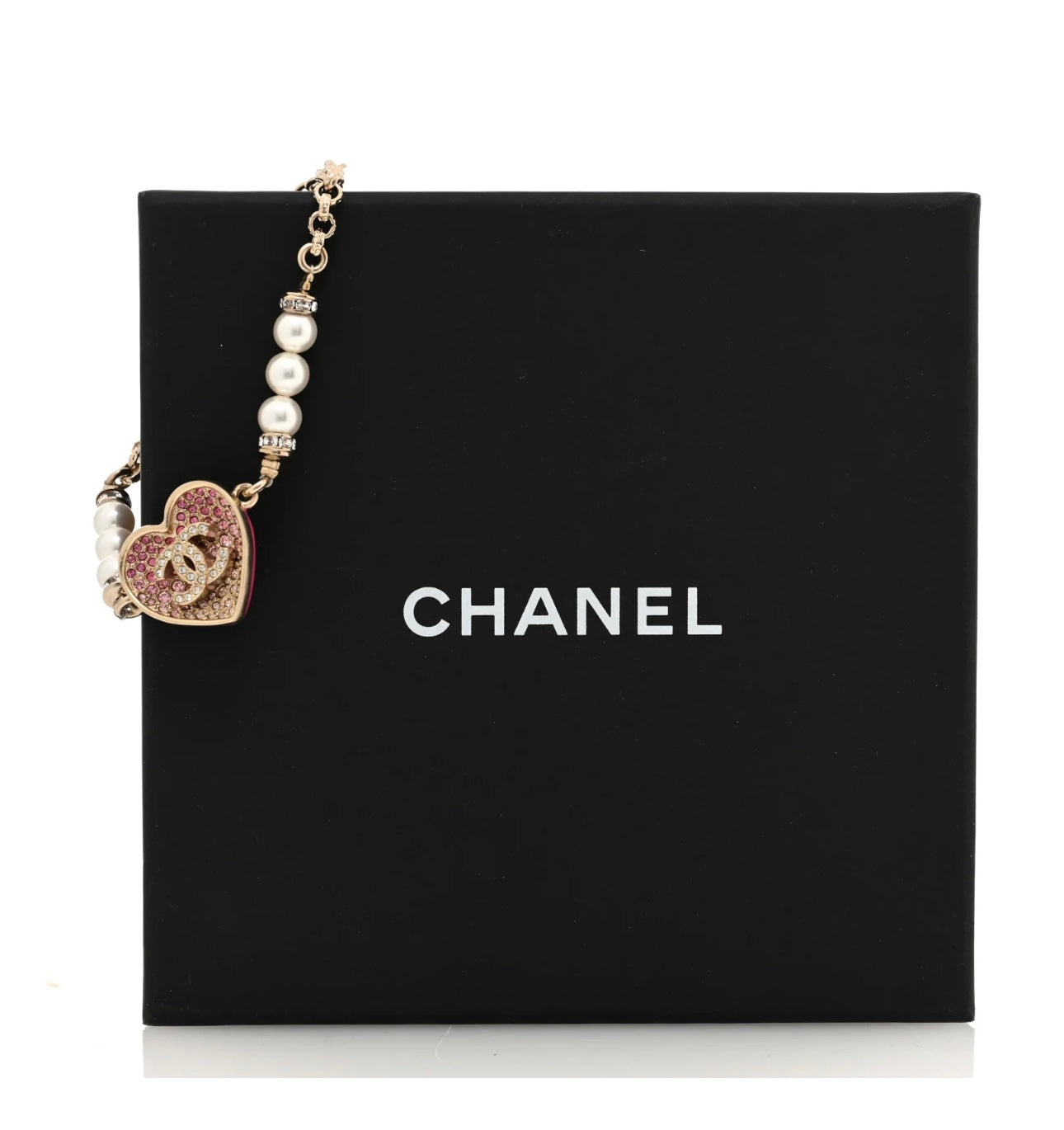Dual Amour Pearl Heart Bracelet