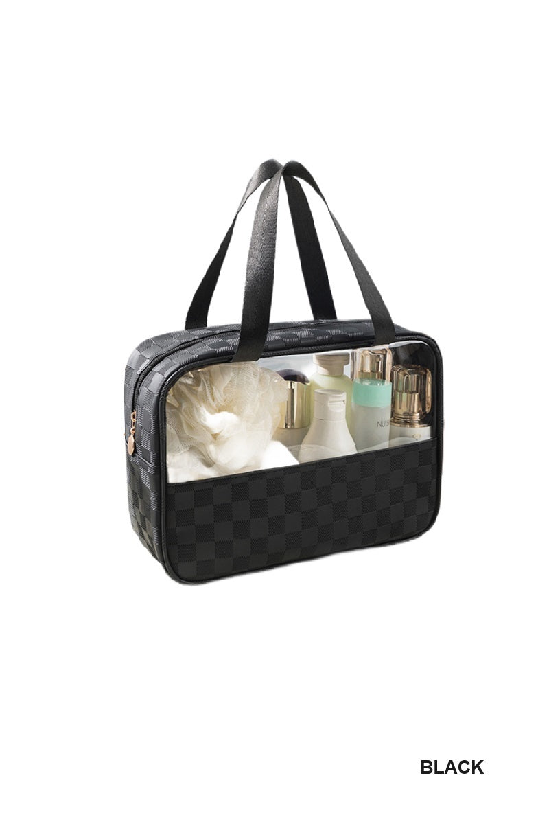Checkered travel Bag