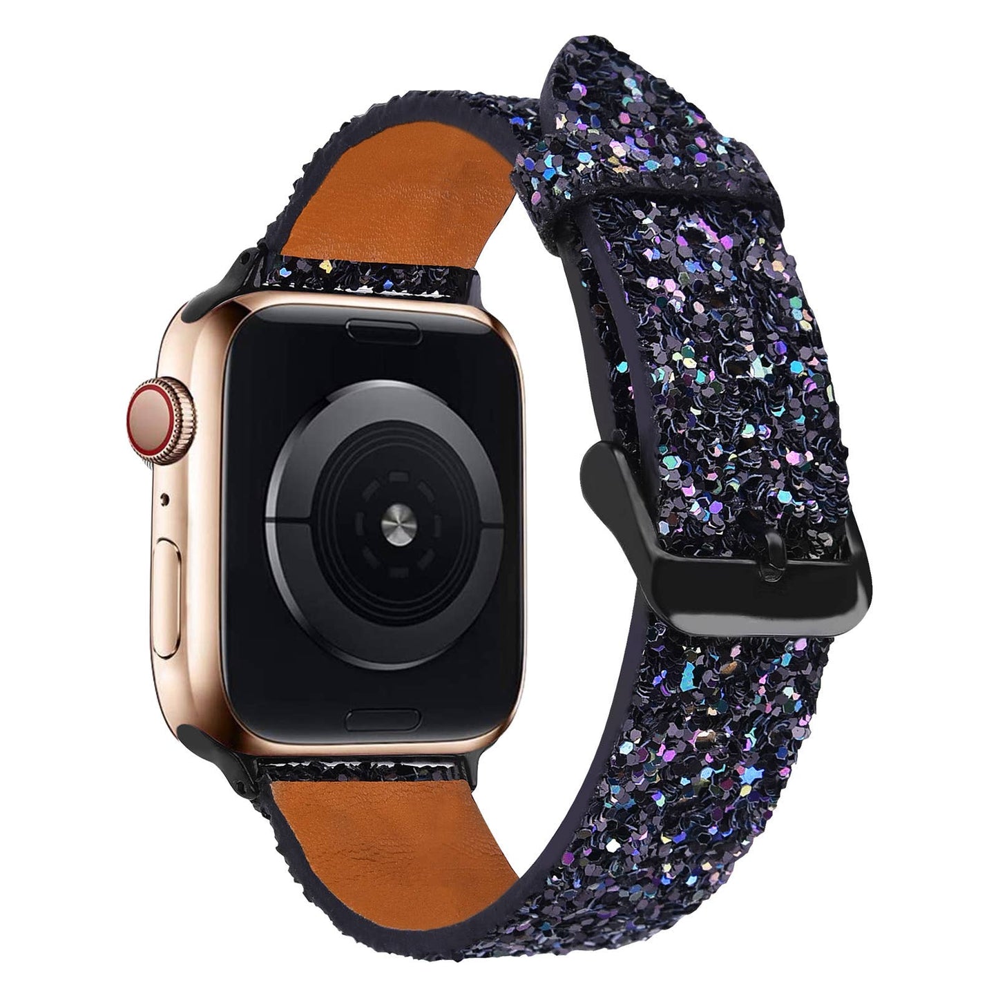 ShopTrendsNow - Shiny Glitter Leather Apple Watch Party Band New Years