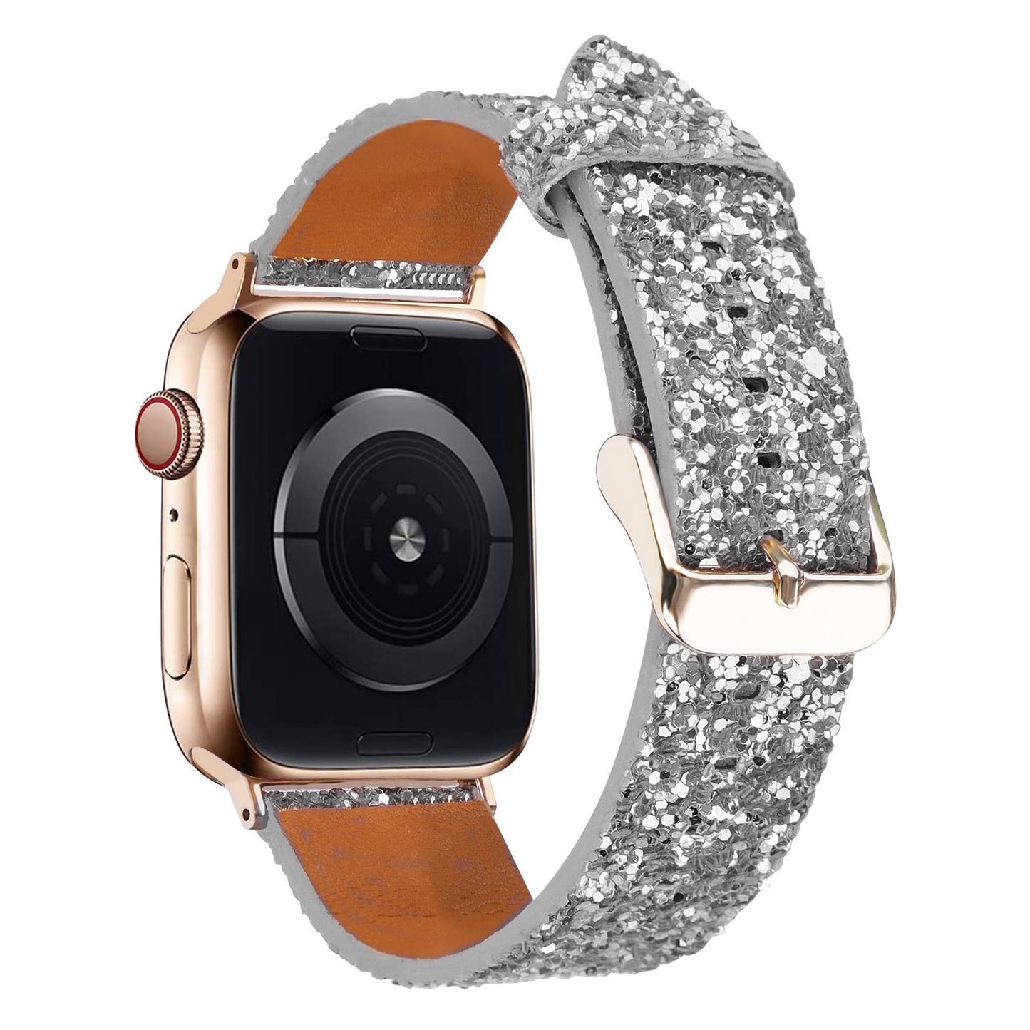 ShopTrendsNow - Shiny Glitter Leather Apple Watch Party Band New Years