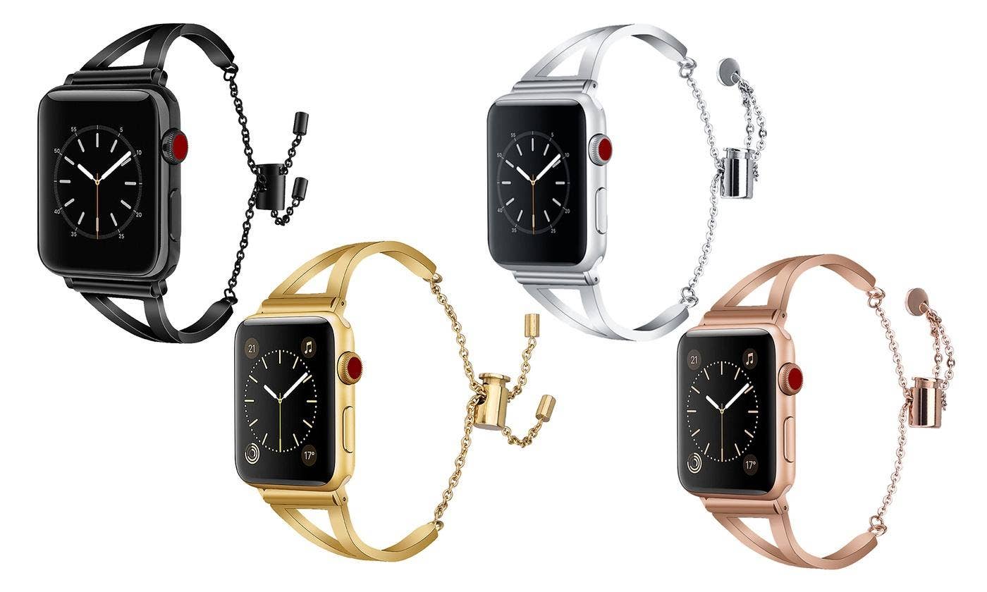 ShopTrendsNow - Cuff Bangle Bracelet Apple Watch Bands