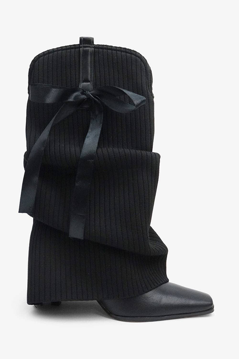 Luxe Knit Slouch Boot
