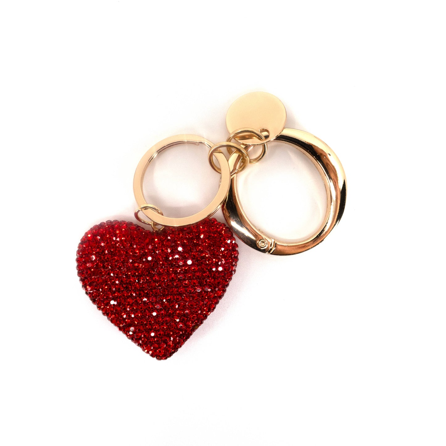 TAPA fashion - RHINESTONE HEART KEY CHAIN 1026-36 (12PC)