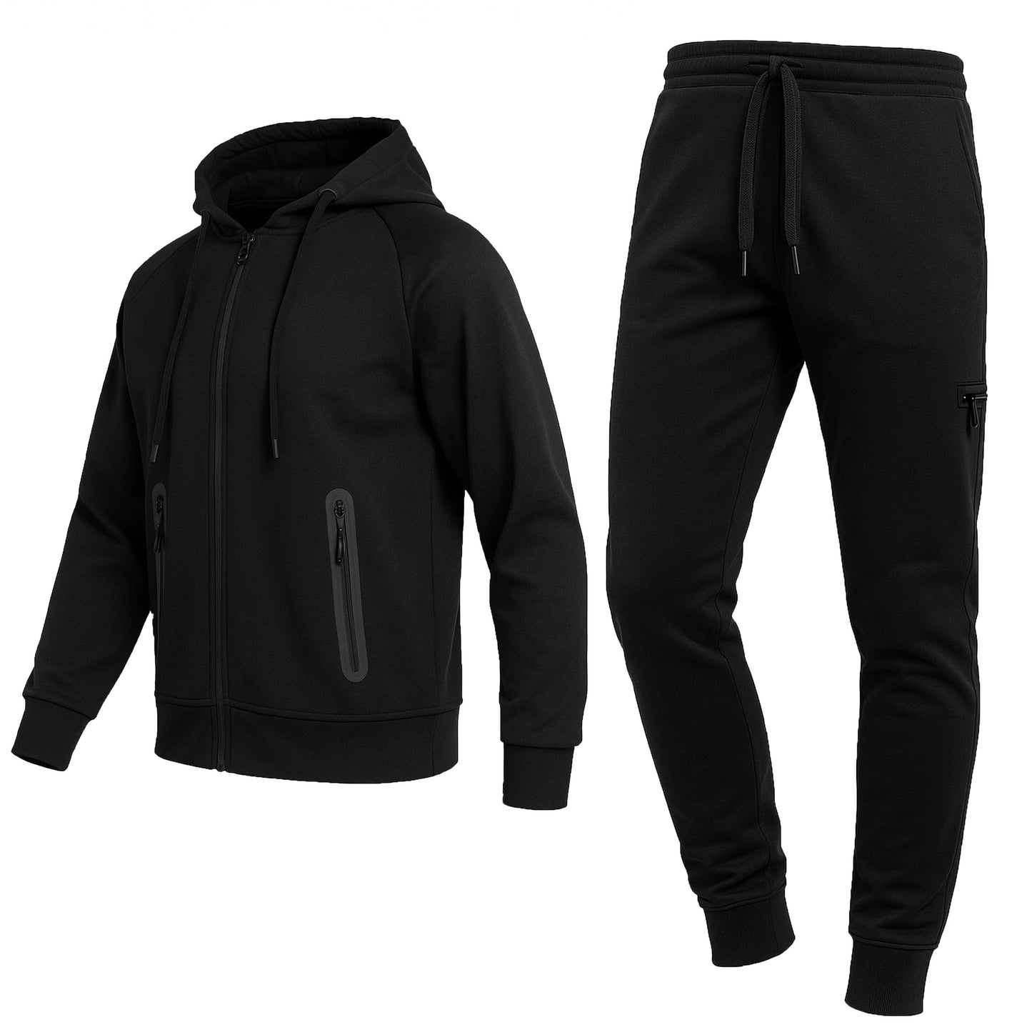 Galaxy By Harvic - 2-Piece Men's Tech Fleece Hoodie & Jogger Set (S-3XL)