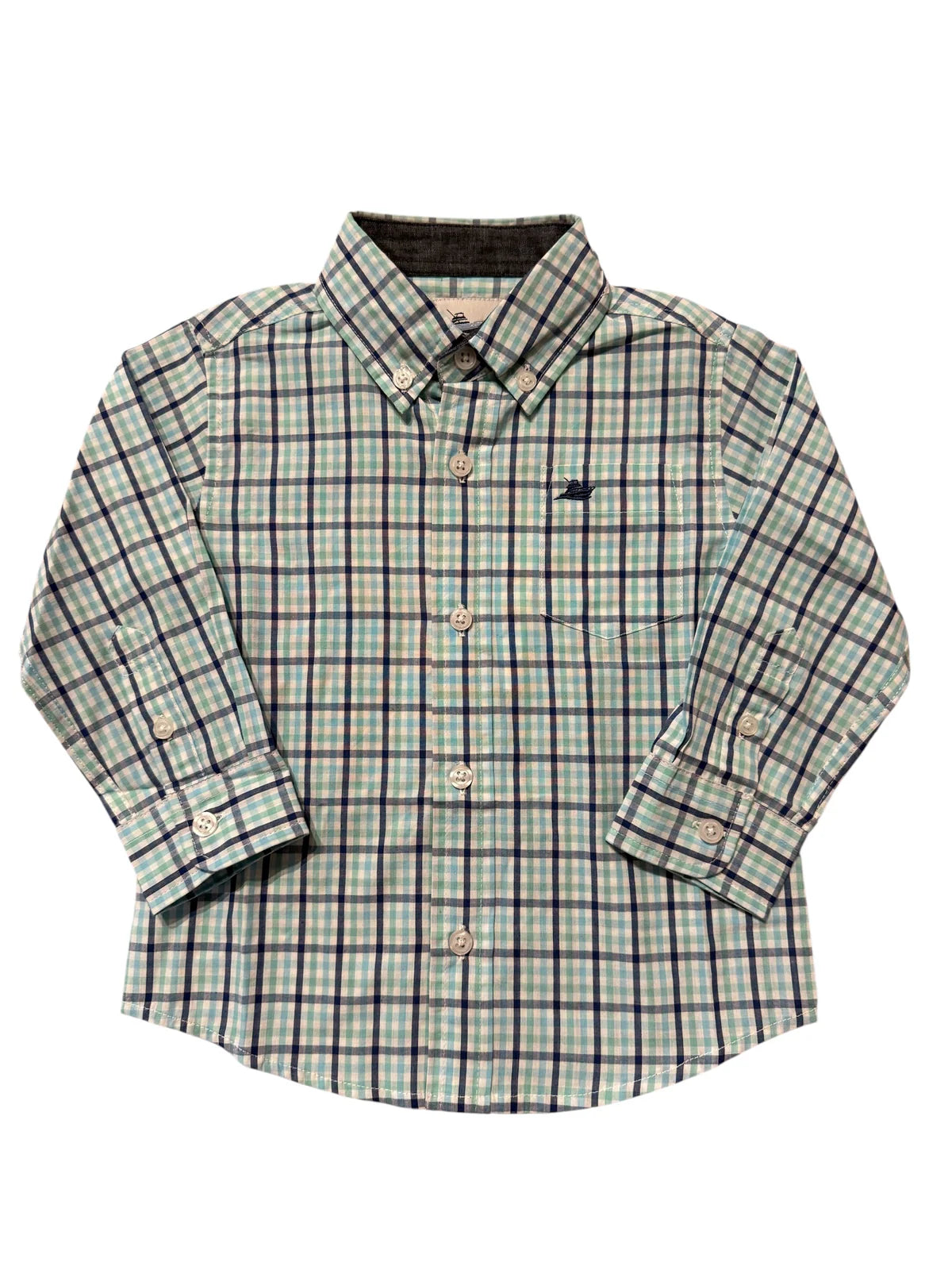 SouthBound Toddler & Boys Long Sleeve Button up Shirt