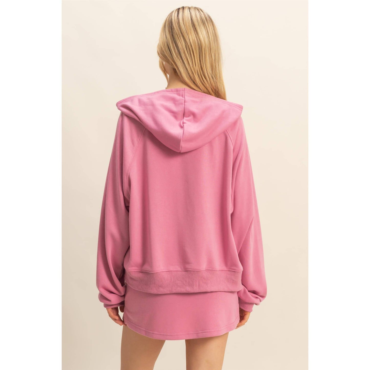 HYFVE - Casual Hoodie And Skorts Set