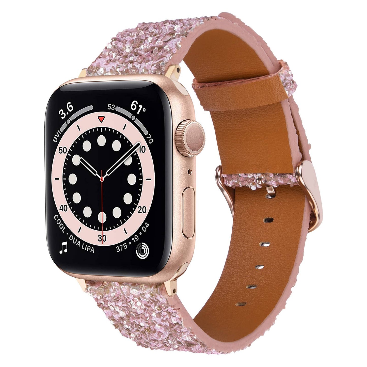 ShopTrendsNow - Shiny Glitter Leather Apple Watch Party Band New Years