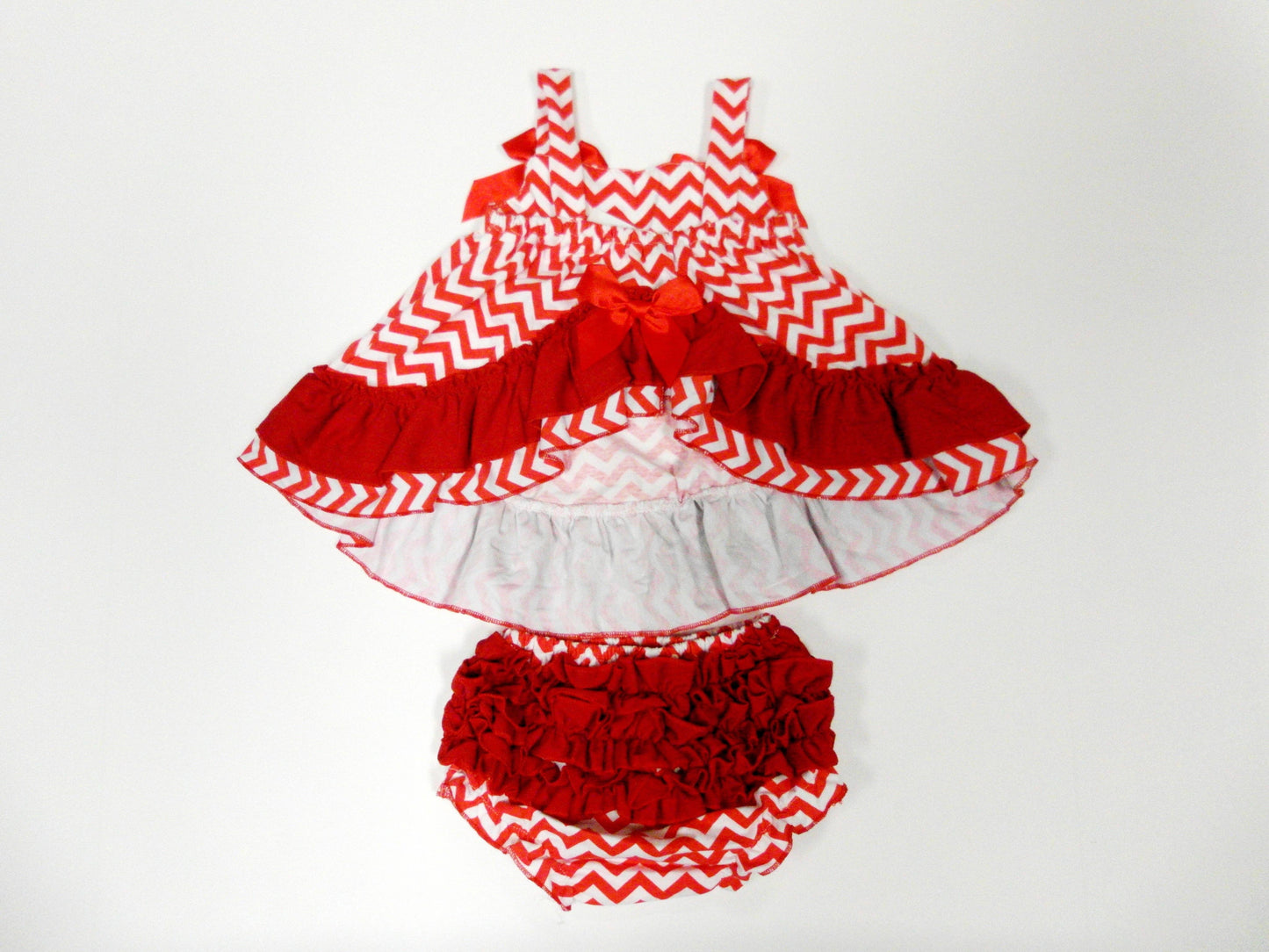 Wenchoice - Red Chevron  Swing Top