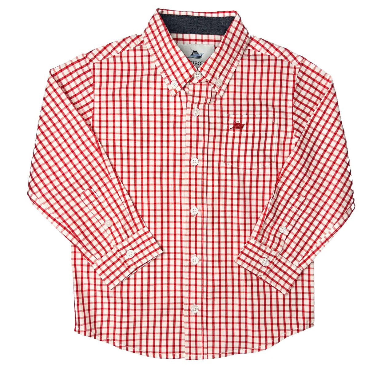 SouthBound Toddler & Boys Long Sleeve Button up Shirt