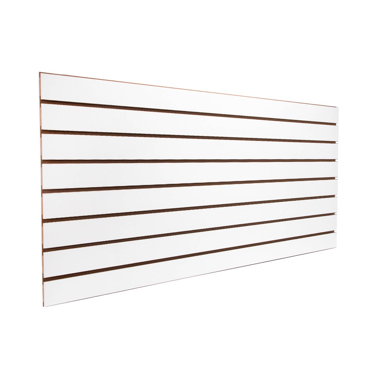 Store Supply Warehouse - 2' X 4' White Horizontal Slatwall Easy Panels - Pack Of 2