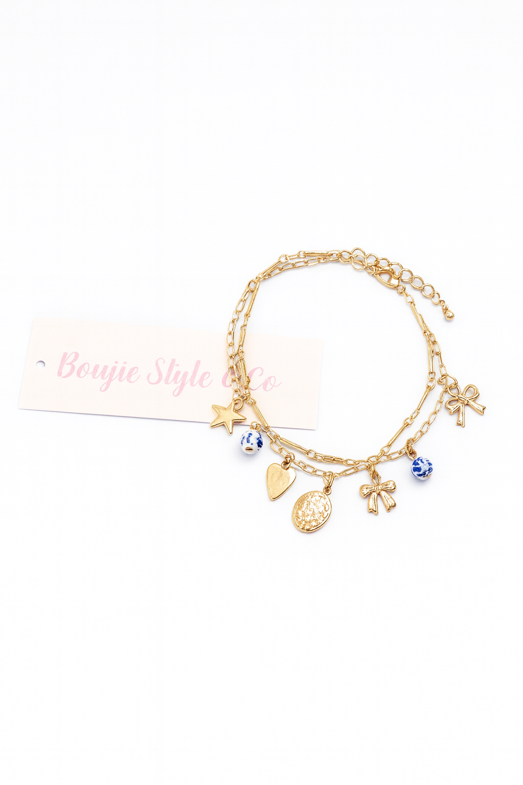 Sophia Charm Chain Bracelet
