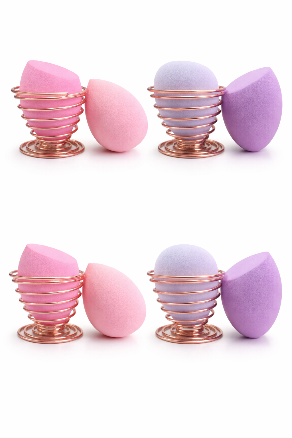 Boujie Blend Luxe Makeup Sponge Set  (Because flawless skin should feel expensive)